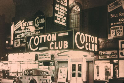 Harlem Cotton Club, NYC.